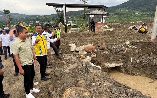 Kementerian PU Tangani Cepat Banjir di Spring Valley Sentul City