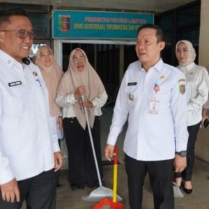 Gerakan ASRI Lampung Diperkuat, Gubernur Instruksikan Budaya Kerja Bersih dan Sehat di Seluruh OPD