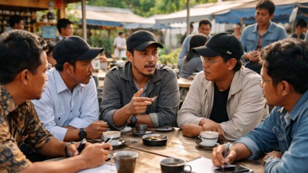 Diskusi wartawan Sukabumi refleksi HPN 2026