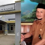 Kepala Desa Sukajadi Muhammad Zen membahas potensi pertanian desa