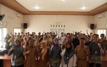 Sosialisasi BPJS Kesehatan kepada aparatur desa Lampung Timur terkait perubahan status PBI JKN