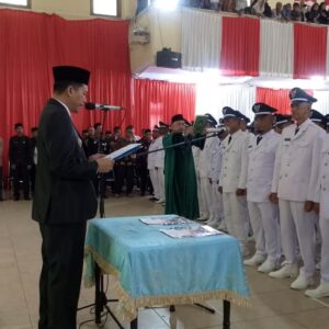 Bupati Aceh Selatan Mirwan MS Lantik 152 Keuchik Hasil Pilchiksung 2025