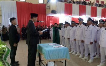 Bupati Aceh Selatan Mirwan MS Lantik 152 Keuchik