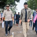 Bupati Pesawaran Dampingi Gubernur Lampung Tinjau Ruas Jalan Provinsi, Perbaikan Dimulai Usai Lebaran