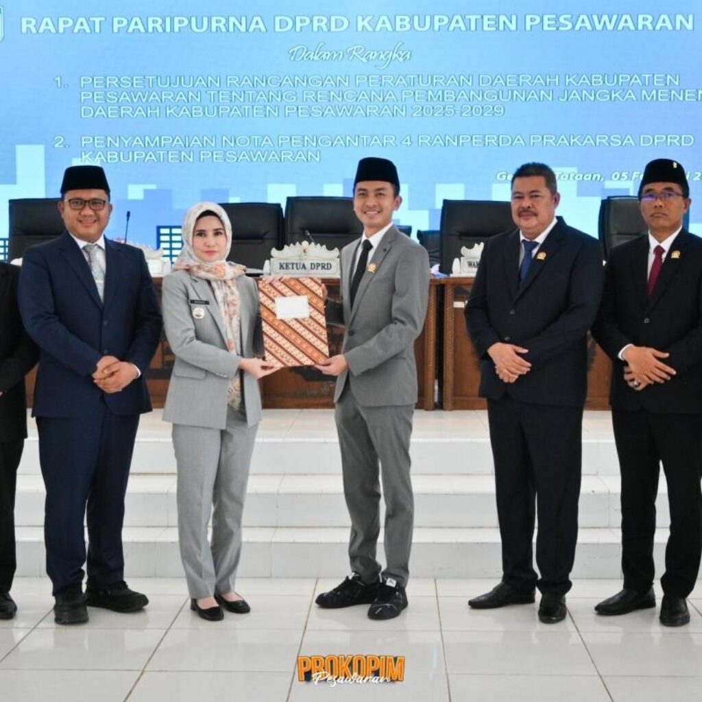 DPRD dan Pemkab Pesawaran Sepakati Ranperda RPJMD 2025–2029, Arah Pembangunan Lima Tahun Ditetapkan