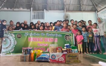 Darma Agung Santuni Puluhan Anak Yatim di Dua Panti Asuhan