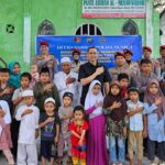 Ditressiber Polda Sumut Berbagi Kebahagiaan kepada Anak Panti