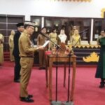 Resmi Dilantik, Dr Kusbani Jabat Pj Sekda Kota Metro, Wali Kota Tekankan Netralitas ASN