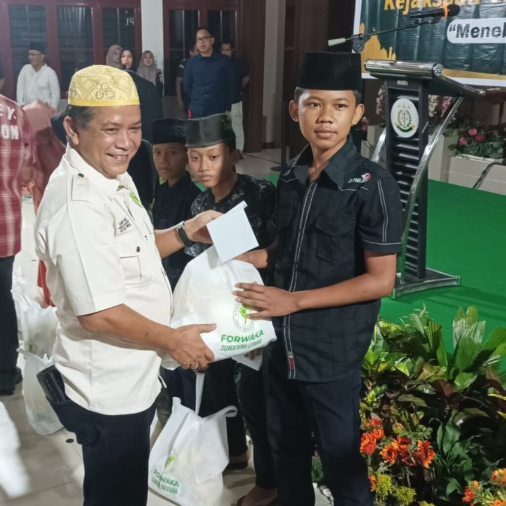 Forwaka Sumut Gelar Safari Ramadan di Kejati Sumut, Santuni Anak Yatim dan Pererat Silaturahmi Insan Pers