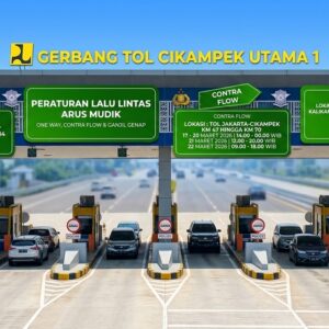 Antisipasi Arus Mudik, Polres Karawang Sosialisasikan Rekayasa Lalu Lintas Tol Jakarta–Cikampek