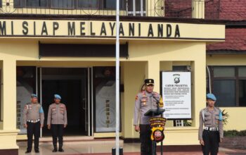 Hoerrudin Cek Kehadiran Personel Polres Ketapang