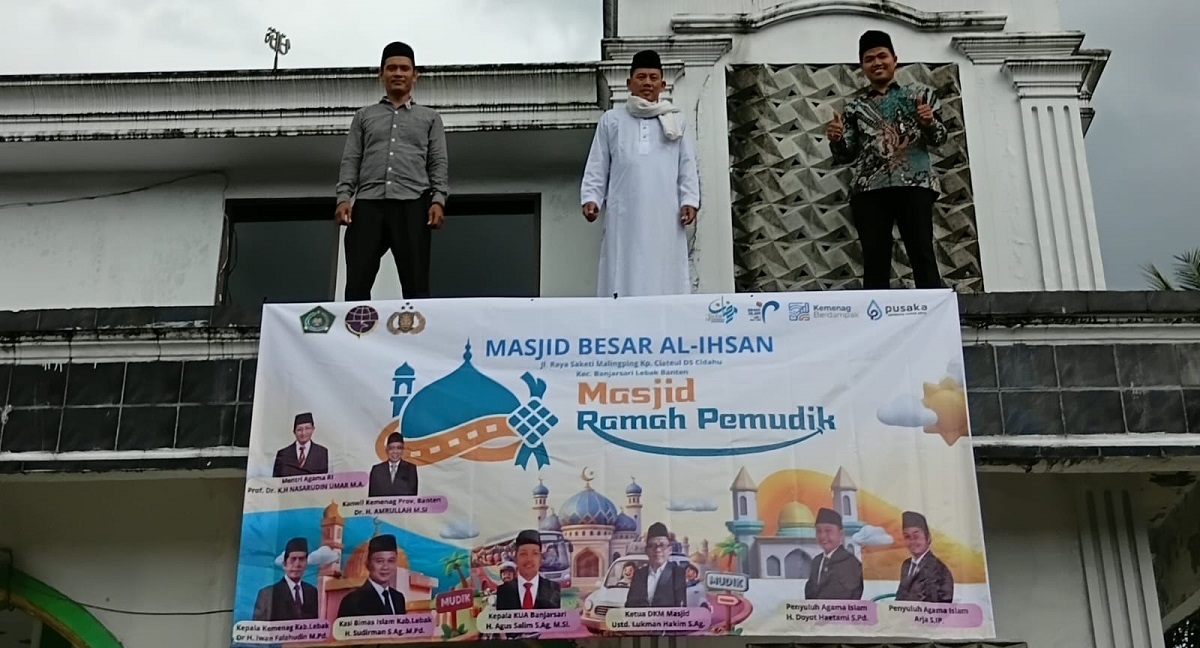 KUA Banjarsari Lebak Luncurkan Gerakan Masjid Ramah Pemudik