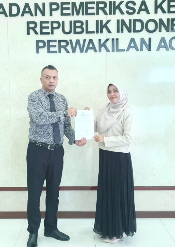 Kaperwil Mitrapol Aceh Laporkan Dugaan Kerugian Negara Proyek Pemko Sabang ke BPK