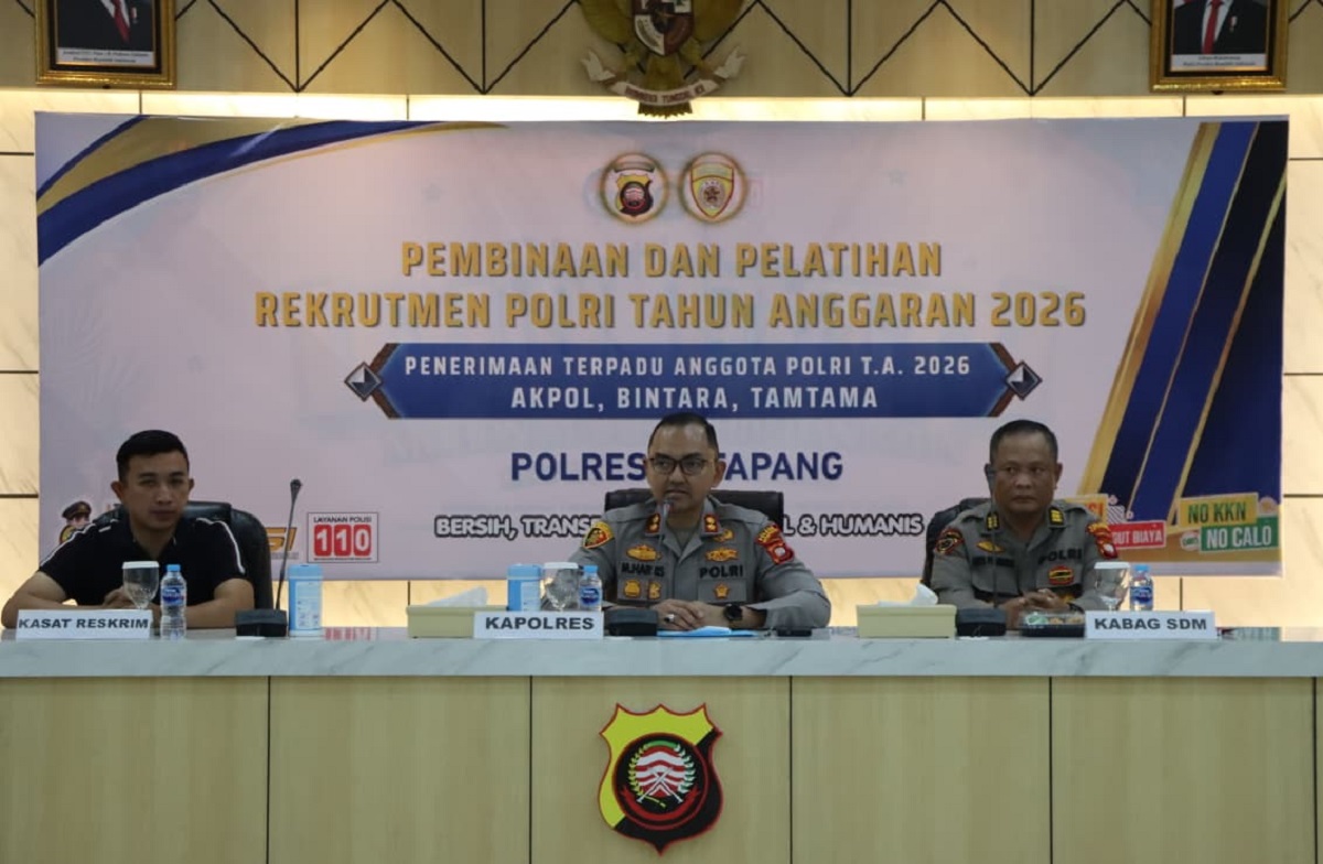 Kapolres Ketapang Tegaskan Rekrutmen Polri Gratis