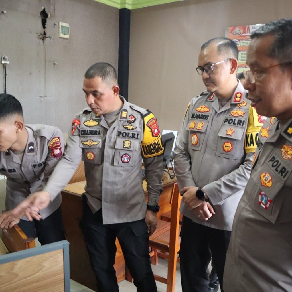 Cek Kesiapan Pengamanan Lebaran 2026, Karoops Polda Kalbar Supervisi Operasi Ketupat Kapuas di Polres Ketapang