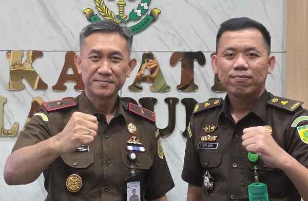 Kasi Intel Kejari Lampung Tengah Alfa Dera Pindah