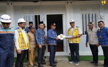 Kementerian PU Kebut Huntara Korban Tanah Gerak Tegal