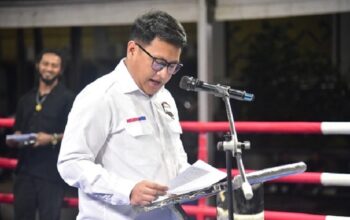 Ketua DPRD Lampung Buka Dukungan di Ajang Tinju Amatir