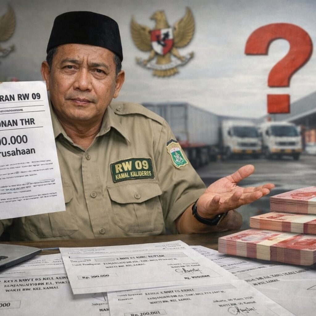 Viral Surat Permintaan THR Rp500 Ribu di Kalideres, Ketua RW 09 Kamal Jakarta Barat Buka Suara