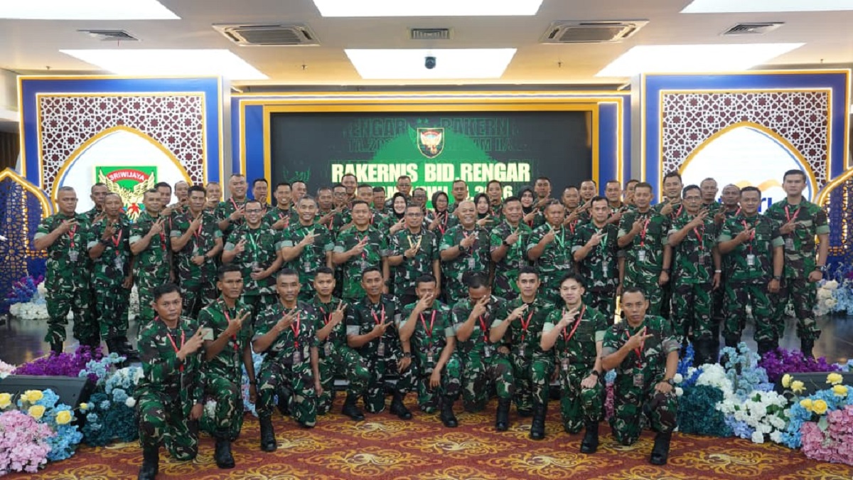 Kodam II/Sriwijaya Perkuat Sinkronisasi Program