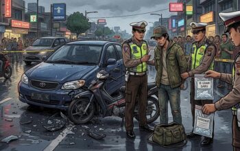 Laka Lantas di Sandai Berujung Penangkapan Pembawa Sabu