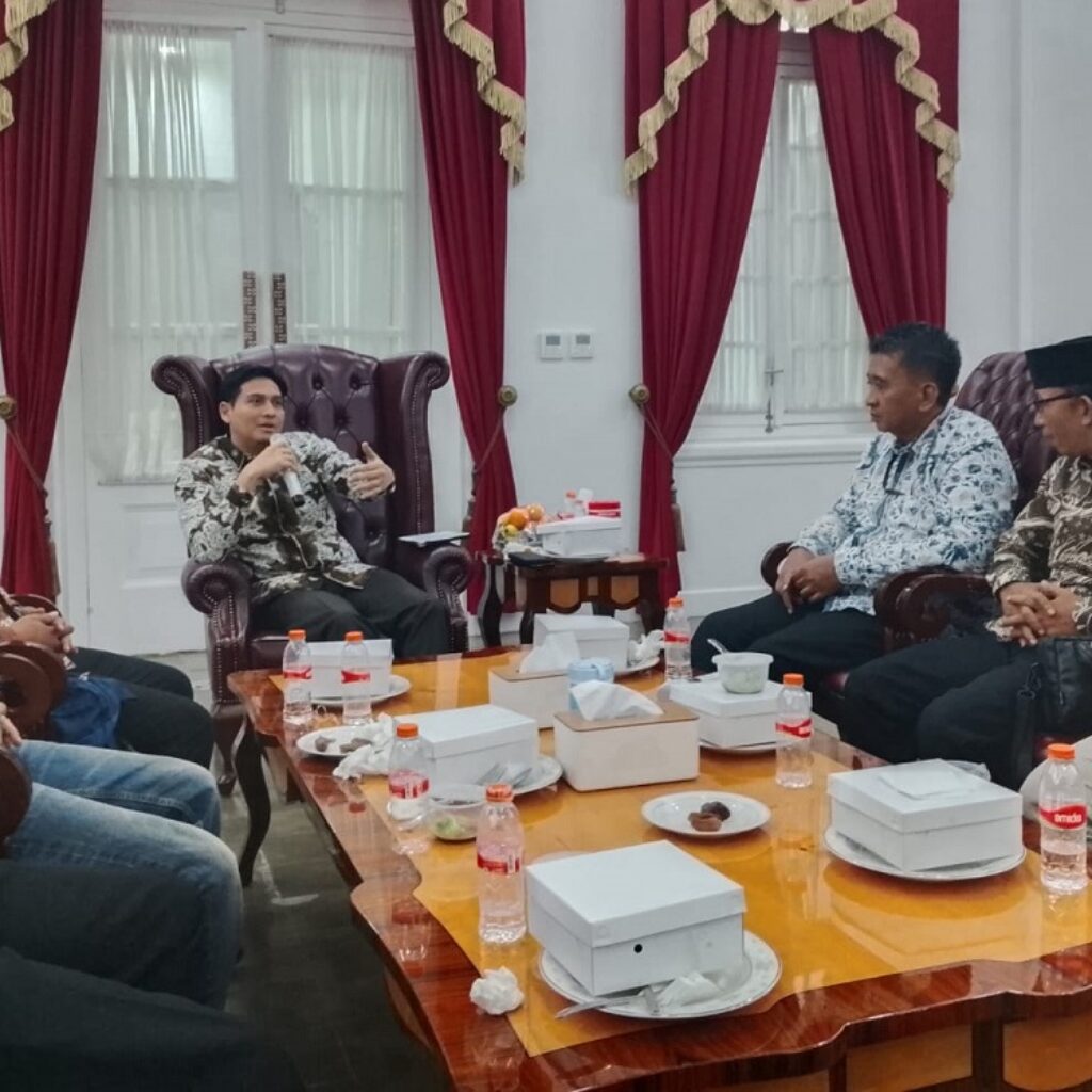 Di Hadapan AMKI, Lucky Hakim Tegaskan Pentingnya Media untuk Keterbukaan Publik