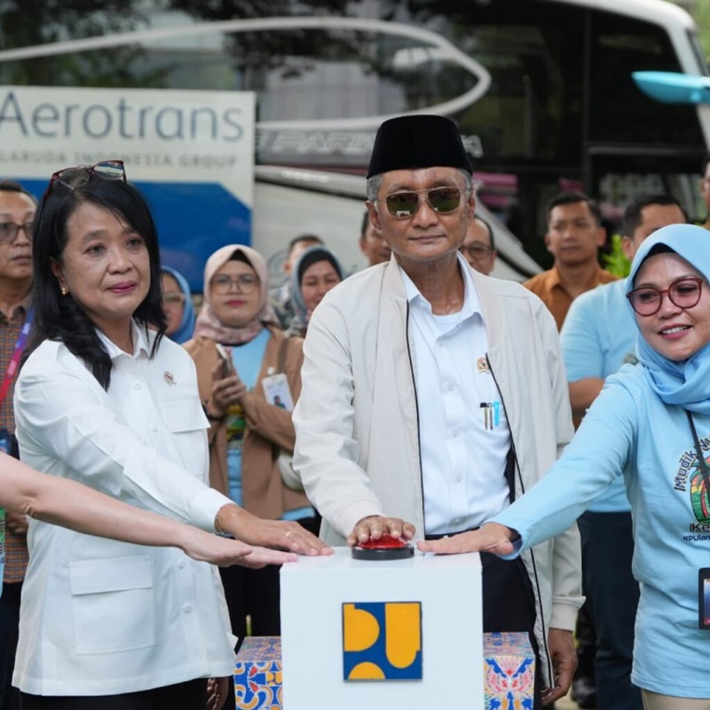 Menteri PU Dody Hanggodo Lepas 300 Peserta Program Mudik Nyaman Bersama 2026