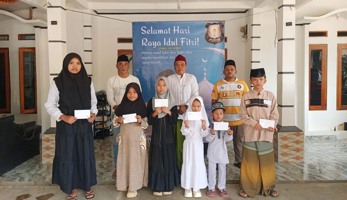 Mitrapol Lebak Gelar Santunan Anak Yatim