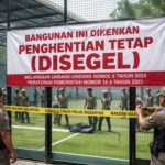 Sudah Disegel Pemkot, Pembangunan Lapangan Padel di Kedoya Selatan Jakarta Barat Tetap Berjalan,  Ada Pembangkangan Aturan?