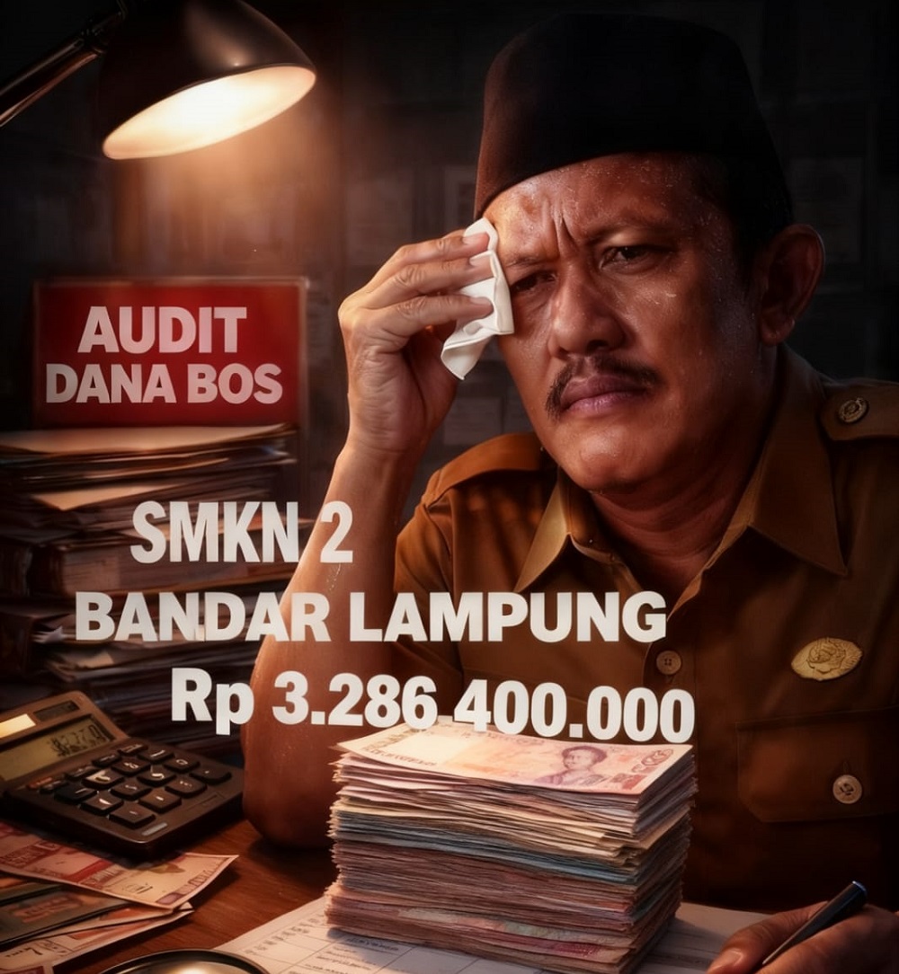 Penggunaan Dana BOS Rp3,28 Miliar di SMKN 2 Bandar Lampung Disorot