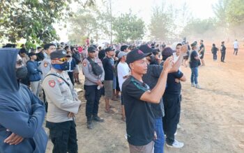 Polisi Amankan Kejuaraan Grasstrack