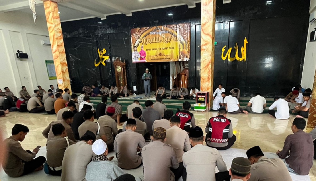 Polres Musi Rawas Utara Gelar Peringatan Nuzulul Qur’an