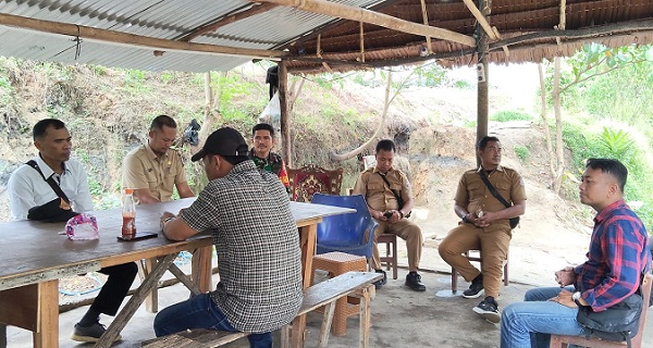 Polsek Bangun Purba Sweeping Dugaan Lokasi Perjudian