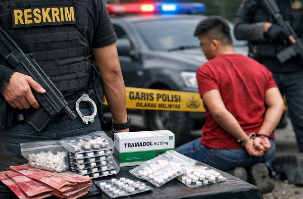 Polsek Batu Ceper Dalami Asal Pasokan Obat Keras