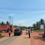 Ops Ketupat Kapuas 2026, Polsek Matan Hilir Utara Dirikan Pos Pam di Jalur Ketapang–Sukadana Pantau Arus Lalu Lintas