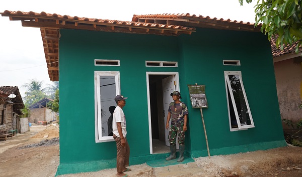 Program RTLH TMMD ke-127 di Pesawaran