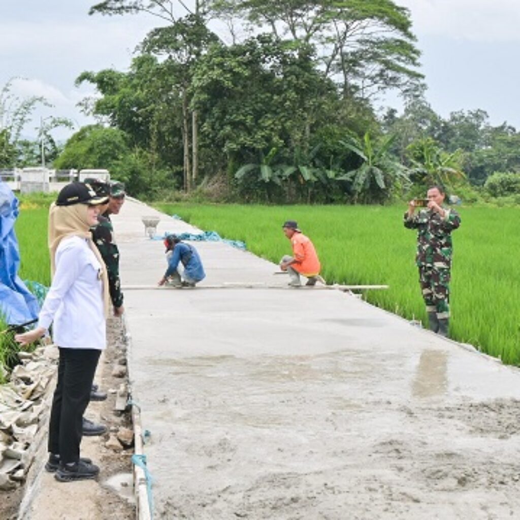 TMMD Ke-127, Progres Pembangunan Sudah 80 Persen Ditarget Rampung Sebelum Idul Fitri