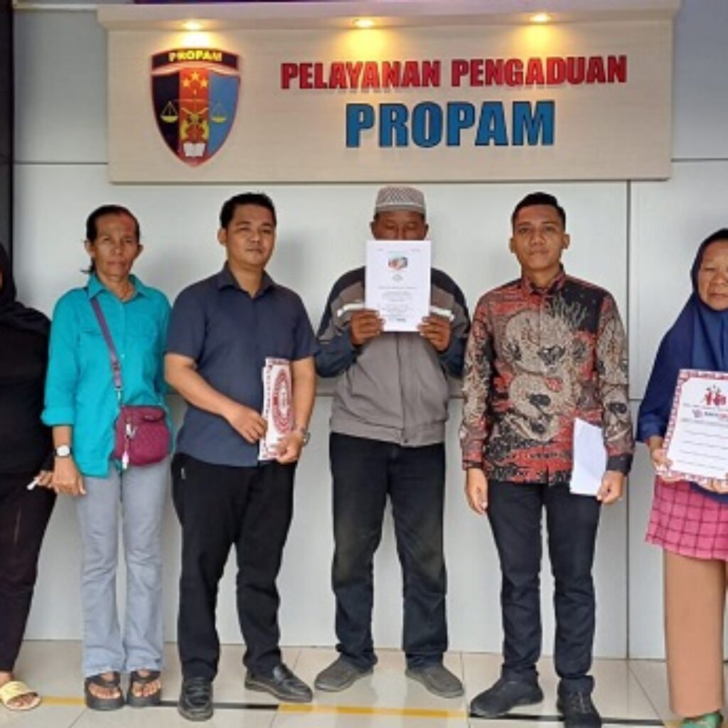 Tim Sakahira Laporkan Oknum Perwira Ditresnarkoba Polda Sumsel ke Propam