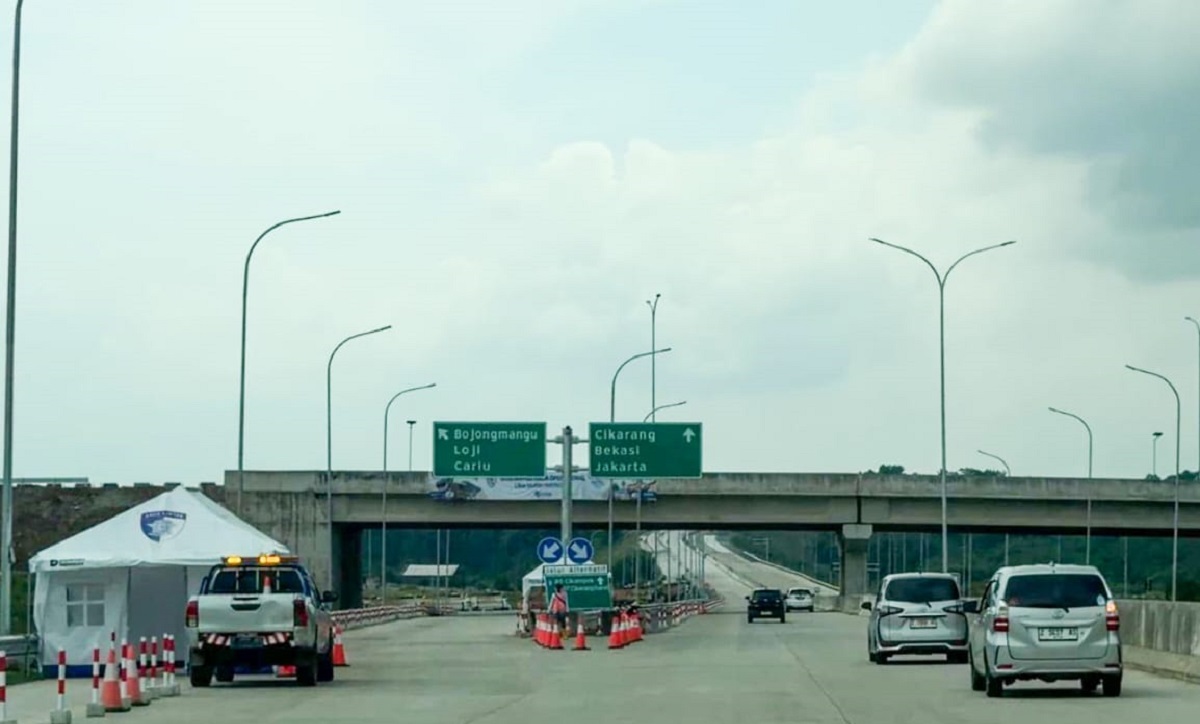 Tol Fungsional Japek II Selatan Dibuka