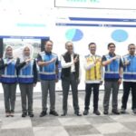 Pemantauan arus mudik Lebaran 2026 di JMTC Bekasi oleh Menteri PU.