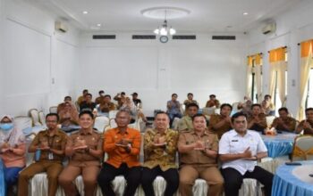 Sosialisasi BPJS Kesehatan kepada aparatur desa Lampung Tengah terkait perubahan status PBI JKN