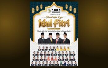 Pimpinan DPRD Kabupaten Sukabumi menyampaikan ucapan Selamat Idul Fitri 1447 Hijriah kepada masyarakat.