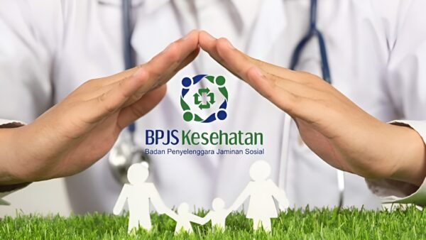 Ilustrasi peserta BPJS Kesehatan membayar iuran Program Jaminan Kesehatan Nasional