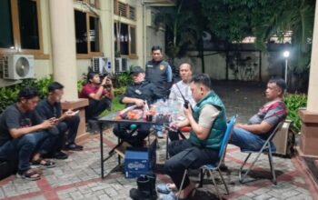 Kapolsek Kemayoran patroli malam takbiran di Jakarta Pusat