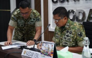 Pembangunan KDKMP Kodam II Sriwijaya mencapai 100 persen di 106 titik.