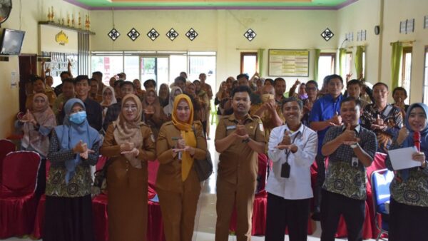 Sosialisasi BPJS Kesehatan kepada aparatur desa Tulang Bawang terkait perubahan status PBI JKN