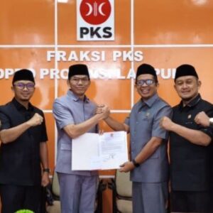 Penyesuaian Struktur, Yusnadi Jadi Kapten Fraksi PKS DPRD Lampung