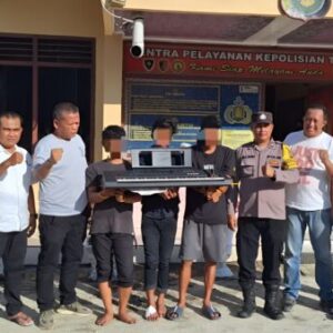 Kurang dari 24 Jam, Polsek Bangun Bekuk Tiga Pelaku Bobol Rumah Polwan