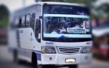 Bus Damri rute Serang Sawarna terkait dugaan kenaikan tarif