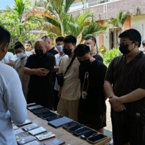 16 WNA Diduga Sindikat Siber Diamankan di Cimaja, Imigrasi Sukabumi Buru 3 Tersangka Lainnya